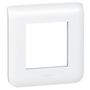 Mosaic plaque 2 mod. blanc - Legrand